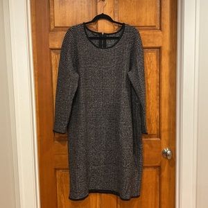 Talbots wool and cotton blend sweater dress 2X